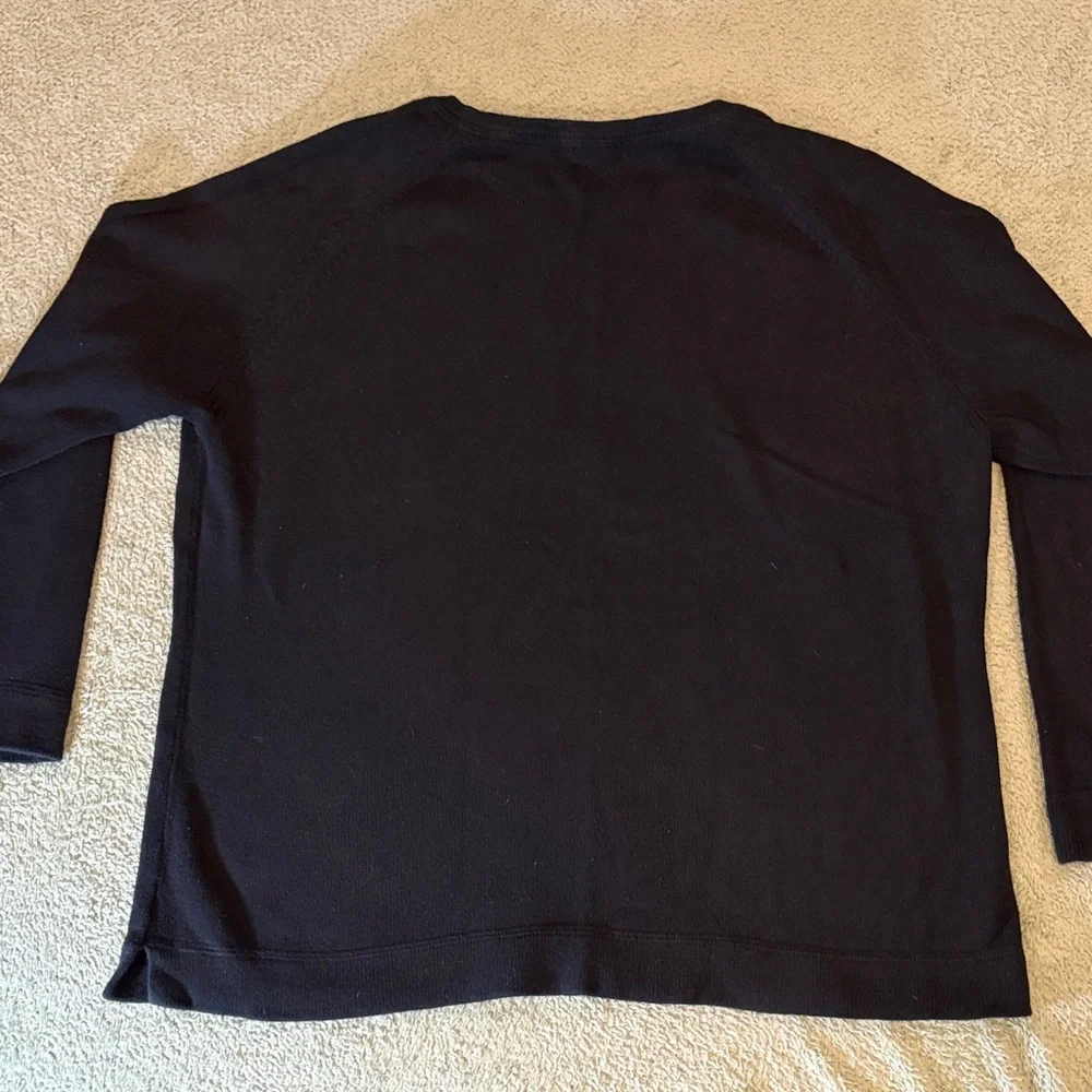 Eddie Bauer Womens Black Crewneck Sweater size 2X - Picture 6 of 7